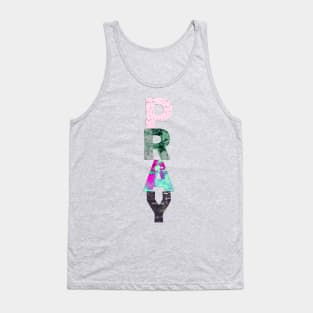 Pray Powerful Affirmation Tank Top